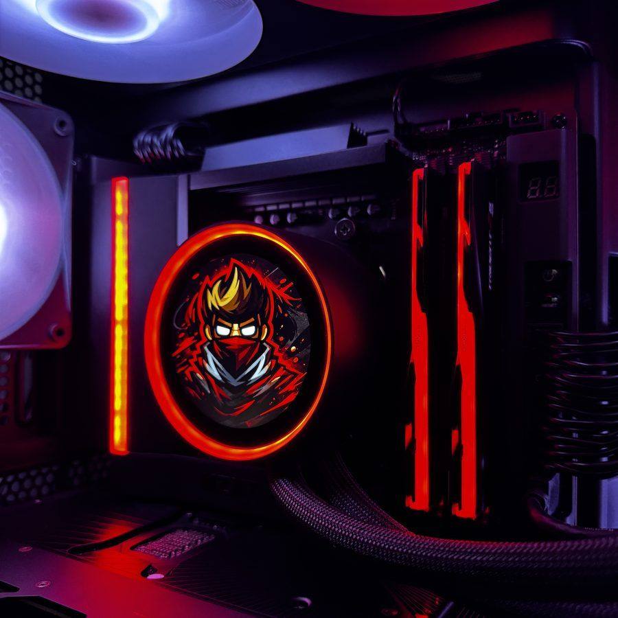 AIO liquid cooler in SorinVC gaming PC